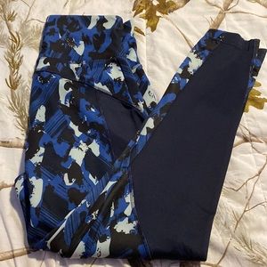 Black N Blue Leggings